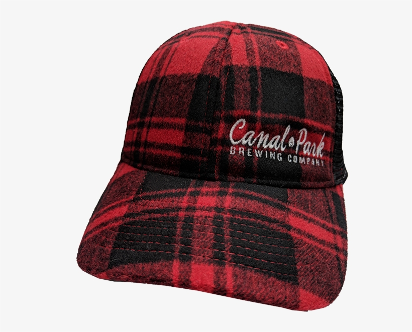 Cpb Buffalo Plaid Trucker Hat - Canal Park Brewing Company, transparent png download