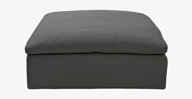 Montauk Ottoman Slate - Futon Pad, transparent png download