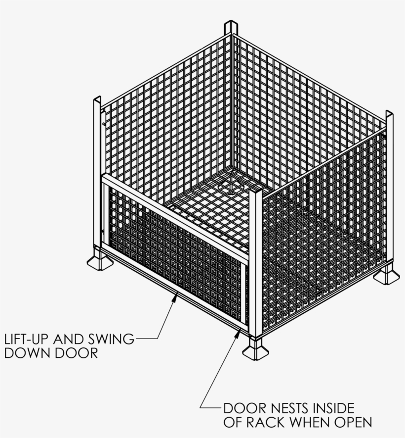 Custom Full Wire Baskets Manufacturing - Wire, transparent png download