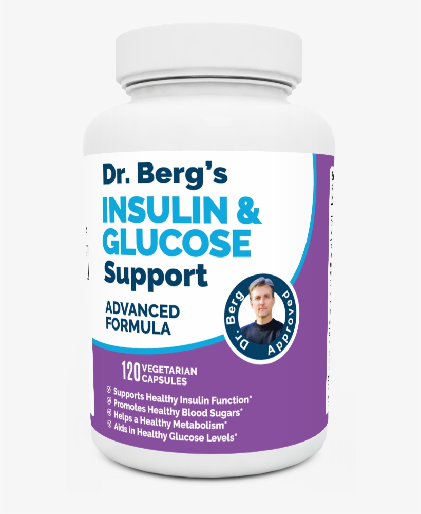 Berg's Blood Sugar Support - Dr. Berg's Nutritionals Dr. Berg's Vitamin D3 &, transparent png download