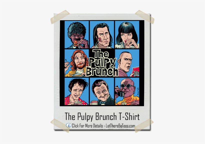 The Pulpy Brunch Pulp Fiction - Art, transparent png download