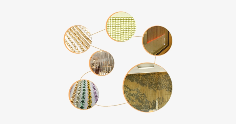 A Puzzle Of Six Pictures Is Showing The Details And - Curtain, transparent png download