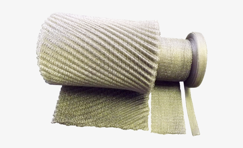 Knitted Wire Mesh - Mesh, transparent png download