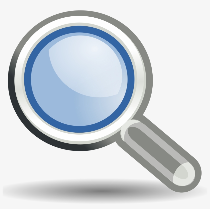 Open - Magnifying Glass Search Clipart, transparent png download