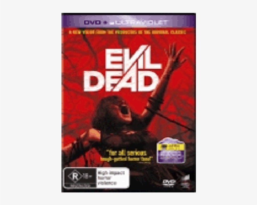 Evil Dead (2013) Starring Jane Levy (dvd), transparent png download