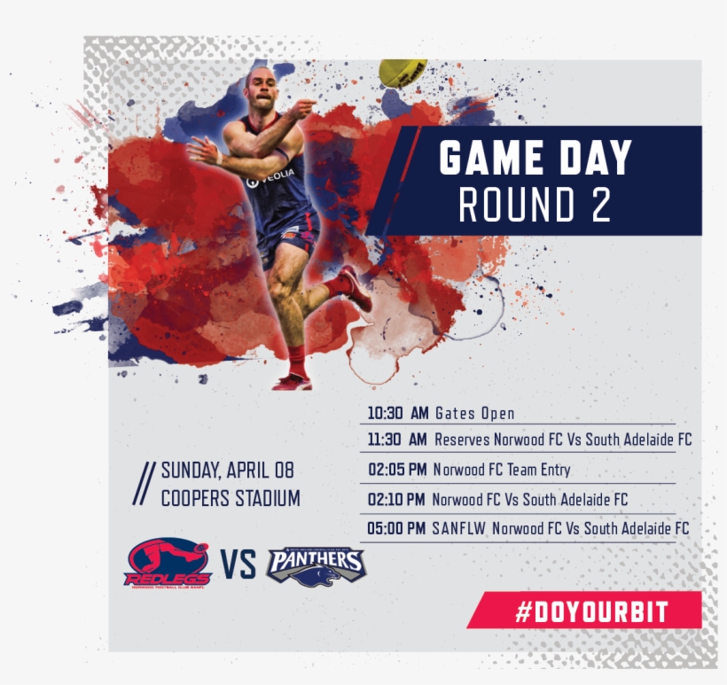 Round 2 Match Day Guide - Flyer, transparent png download