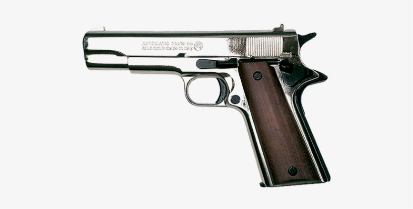 M1911 Nickel - Blank Gun, transparent png download