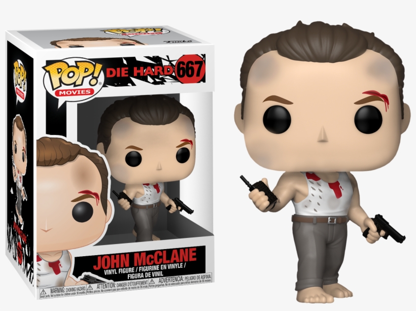 Die Hard John Mcclane Funko Pop - Die Hard Pop Vinyl, transparent png download
