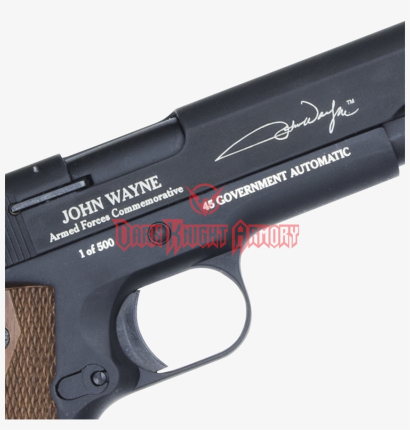 Zoom - John Wayne Limited Edition M1911 .45 Non Firing Replica, transparent png download