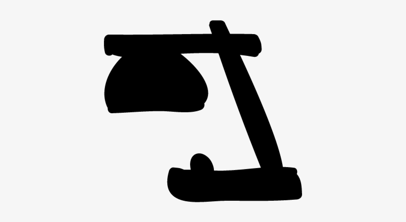 Lamp Silhouette Vector - Icon, transparent png download