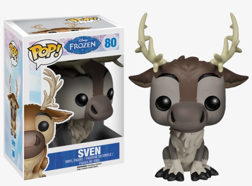 Disney's Frozen Sven Vinyl Pop Figure - Funko Pop Frozen Sven, transparent png download