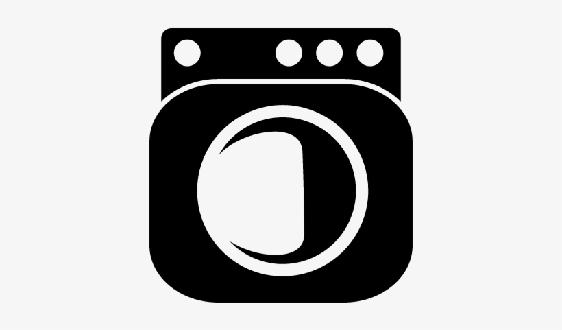 Vintage Washing Machine Vector - Стиральная Машинка Иконка, transparent png download