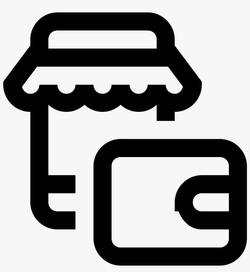 Mobile Shop Wallet Icon - Fireplace, Inc., transparent png download