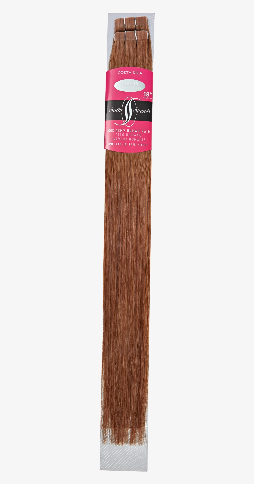 Satin Strands Premium 100% Remy Tape-in Human Hair - Satin Strands Costa Rica, transparent png download