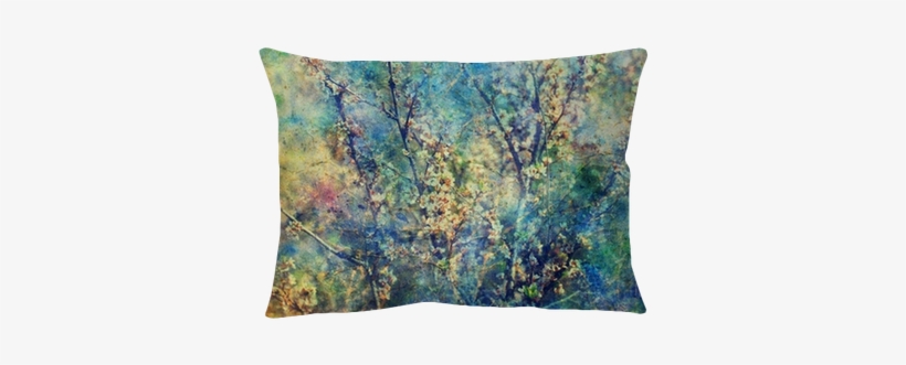 Blooming Twigs And Grunge Messy Watercolor Splatter - Flower And Branch Design 2016 Monthly Planner [book], transparent png download