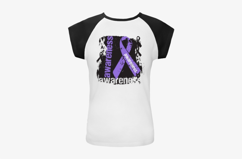 Hodgkin's Lymphoma Awareness Cap Sleeve T-shirts Featuring - Splatter Breast Cancer Magnet, transparent png download