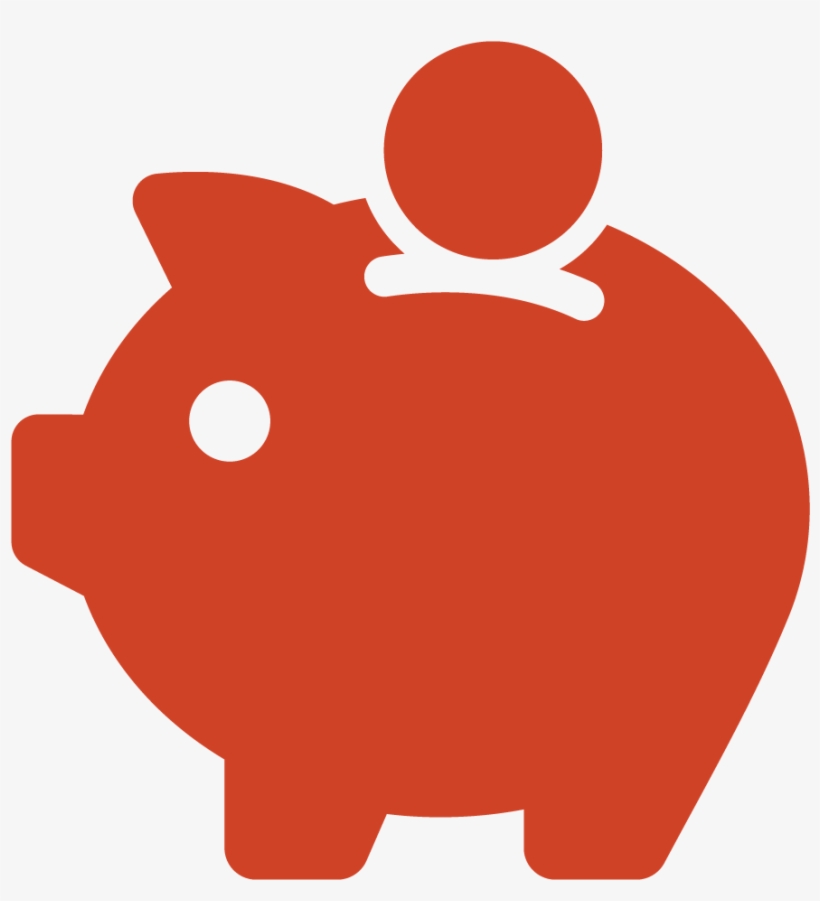 Free Download Piggy Bank Icon Png Clipart Bank Computer - Piggy Bank Icon Png, transparent png download