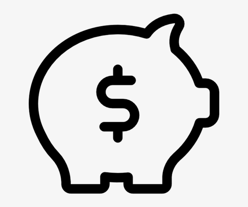 Piggy Bank Free Vector Icon Designed By Gregor Cresnar - Saving, transparent png download