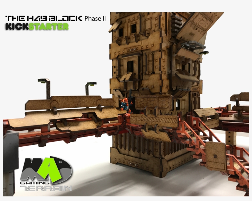 The Hab Block Phase Ii Kickstarter From Mad Gaming - Infinity The Game, transparent png download