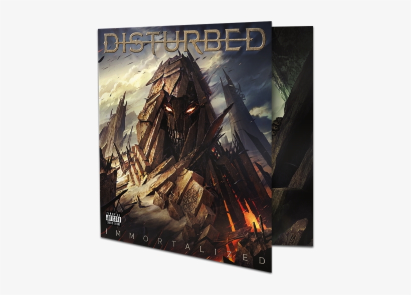 Disturbed Immortalized, transparent png download