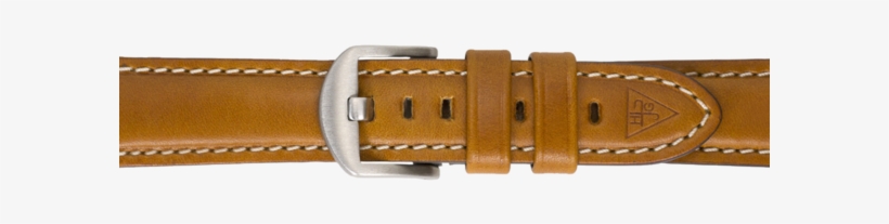 Cognac Light Brown Leather Watch Strap - Watch Strap, transparent png download