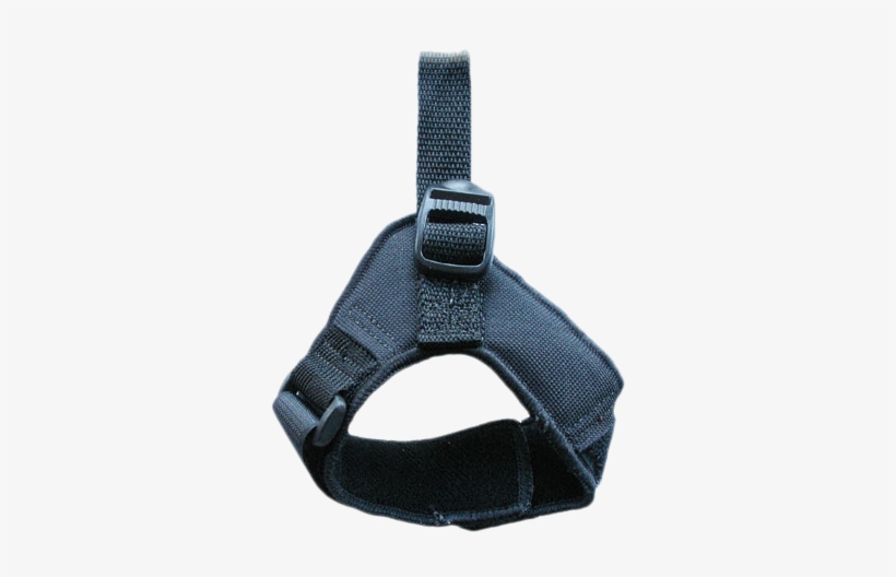 Black Hook And Loop Style Strap - Strap, transparent png download
