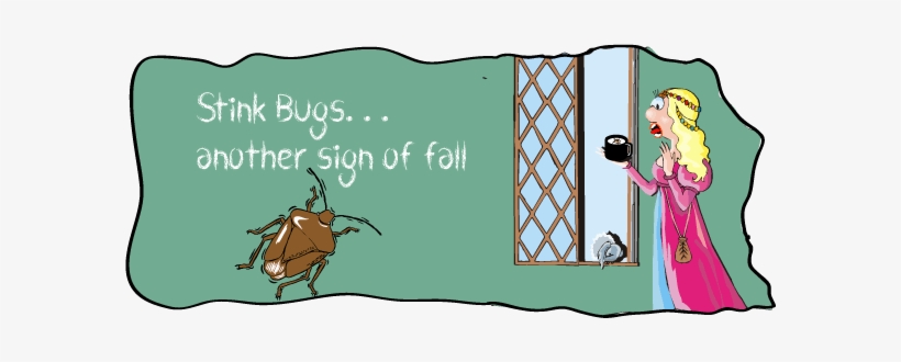 Once Upon A Time, A Princess Lived In A Very Nice Castle - Stink Bug Infestation Cartoons, transparent png download