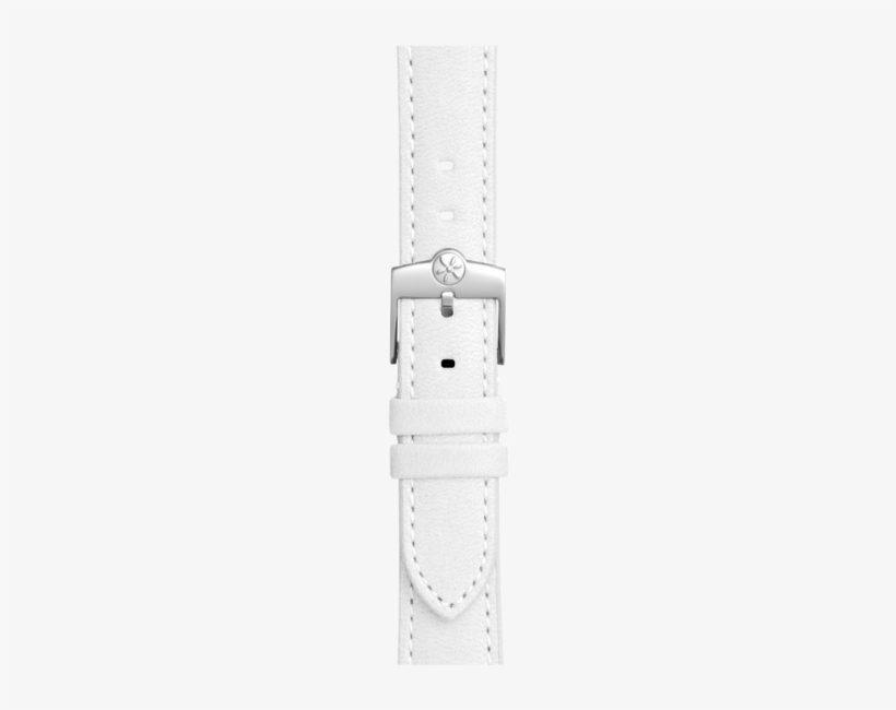 White Leather 16mm - Strap, transparent png download