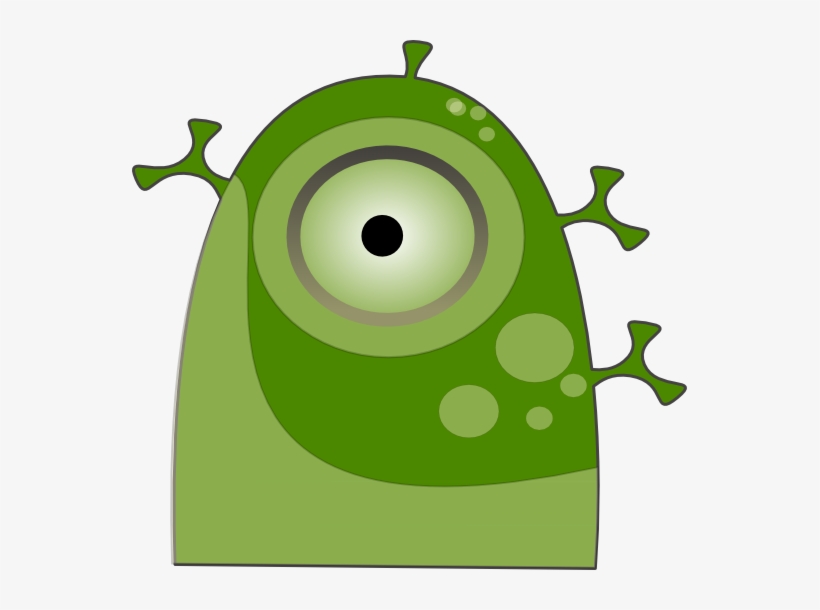 With Grin Alien Clipart 4 - Clip Art, transparent png download