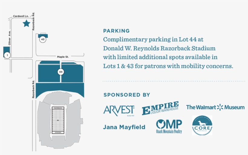 T2 Kickoff Parking Sponsors - Portable Network Graphics, transparent png download