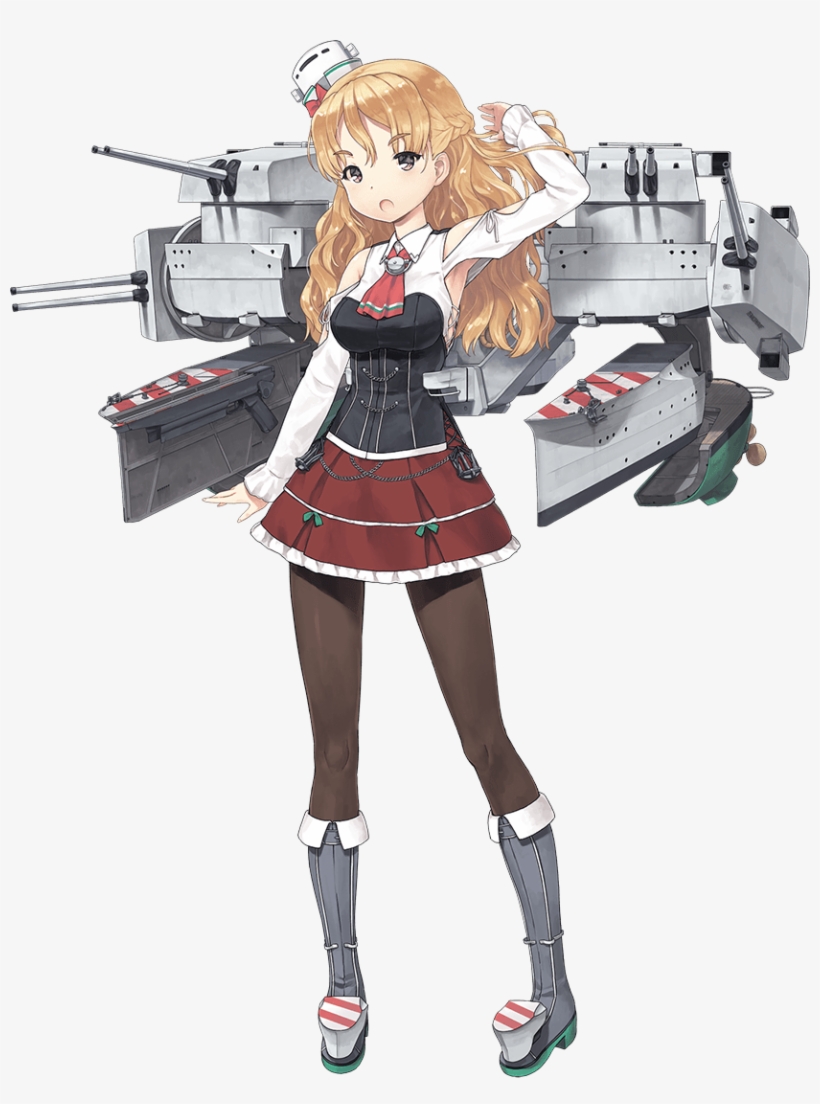 Zara Full - Kancolle Zara, transparent png download
