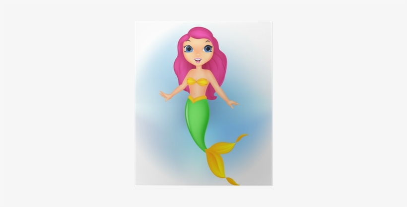 Mermaid Cartoon, transparent png download