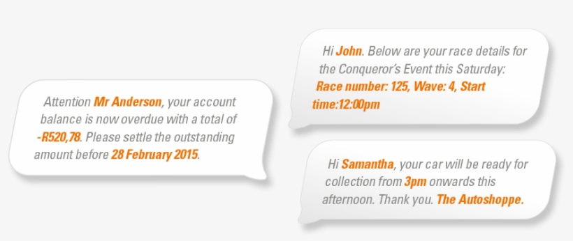 Personalise Your Messages - Personalised Messages, transparent png download