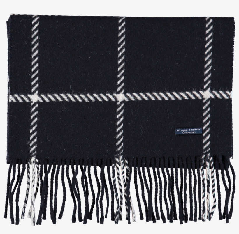 Halsduk Big Check - Scarf, transparent png download