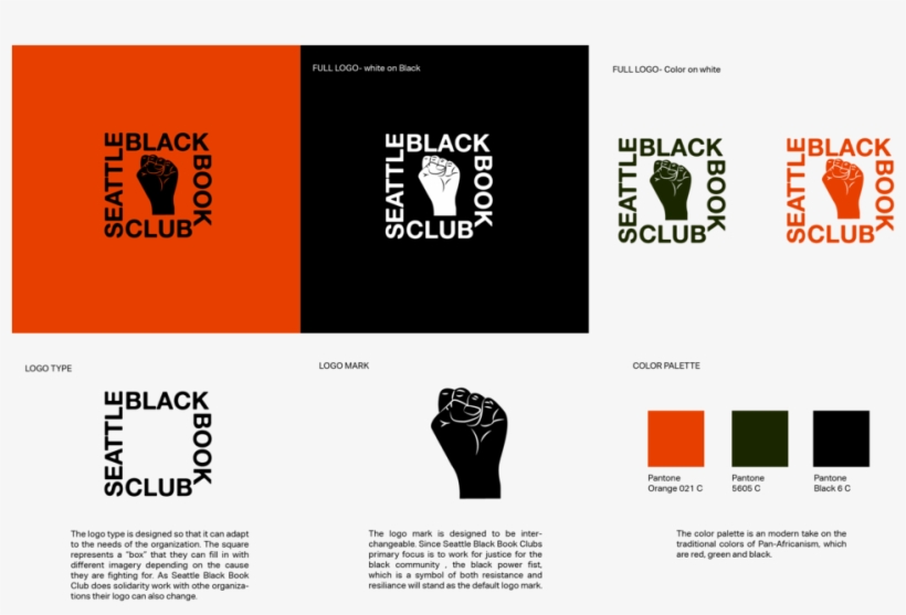 Seattle Black Book Club Logo Page, transparent png download