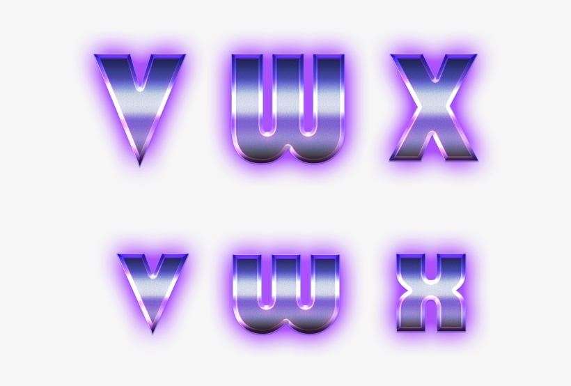 Alphabet, Neon, Neon Tetra, Alpha Bet - Alphabet, transparent png download
