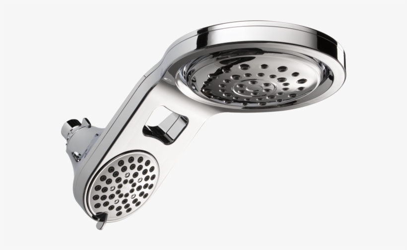 Hydrorain® 5 Setting Two In One Shower Head - Delta 58580 Pk, transparent png download