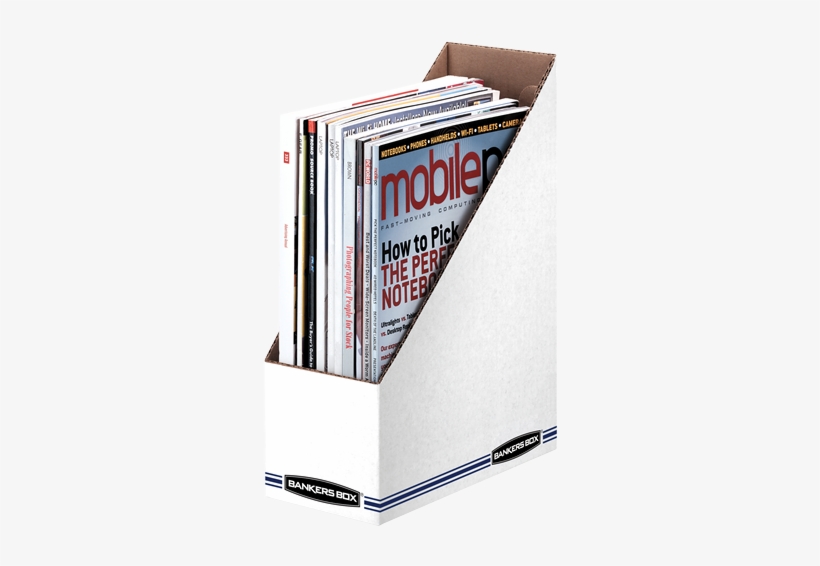 Bankers Box 10723 Corrugated Cardboard Magazine File, - Fellowes Bankers Box Magazine File - A4, transparent png download