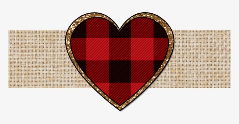 Rad Plaid Valentine Banner, transparent png download
