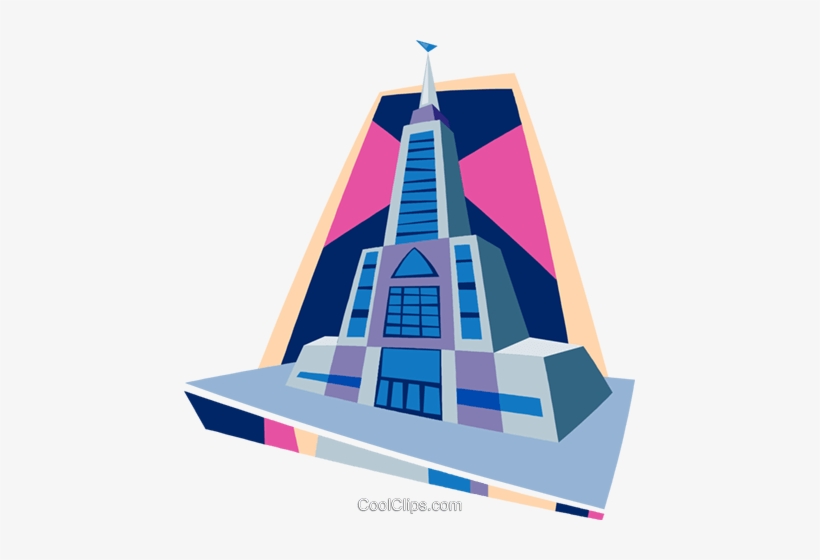 Business Building Royalty Free Vector Clip Art Illustration - Architecture, transparent png download