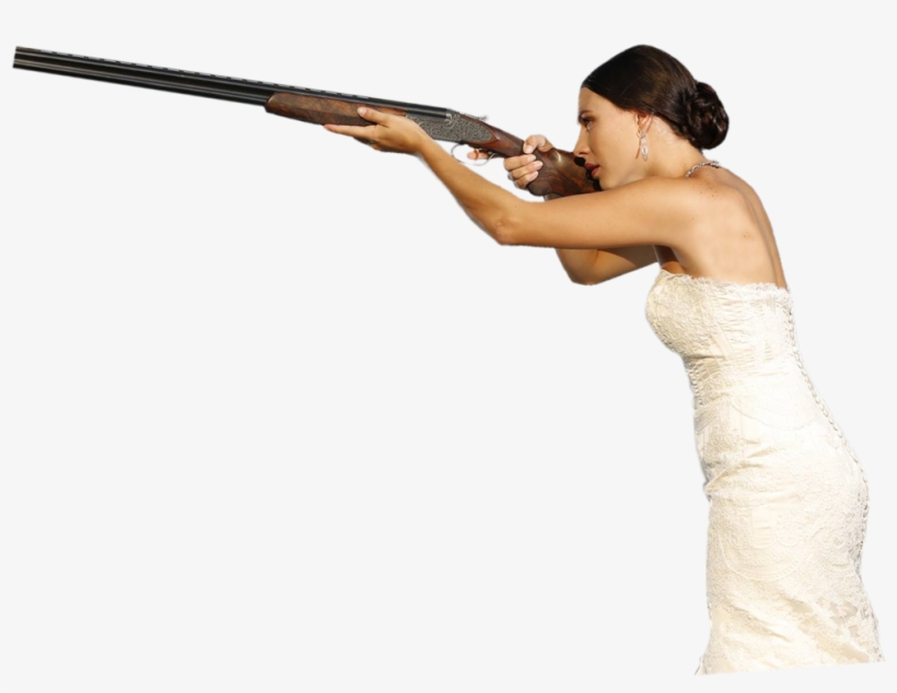 Png Cutout - Shoot Rifle, transparent png download