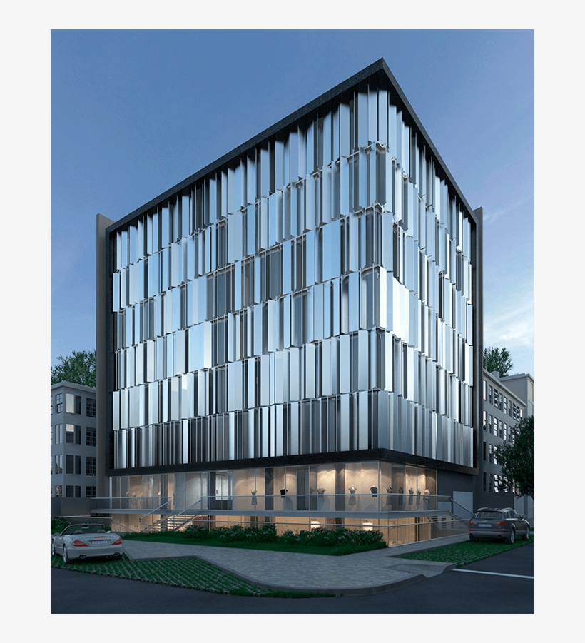 C036 Paréntesis Business Building - Commercial Building, transparent png download