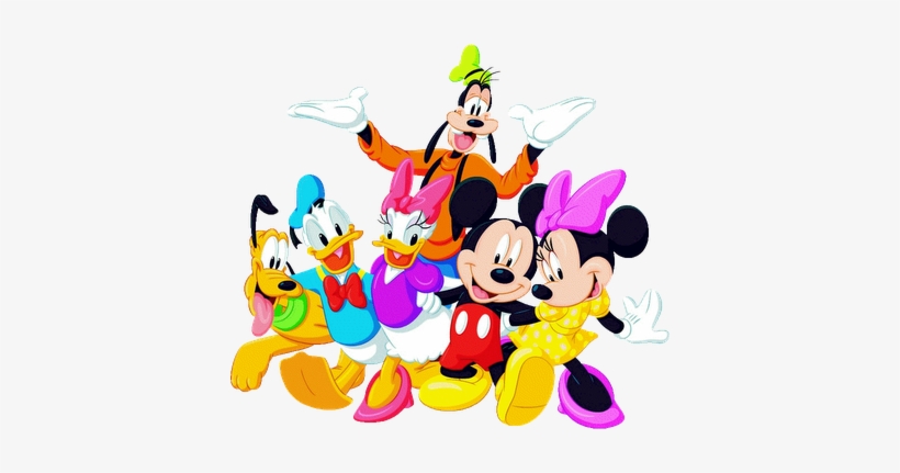 Disney And Cartoon Clip Art Images Comicscartoon Characters - Mickey And Friends Png, transparent png download