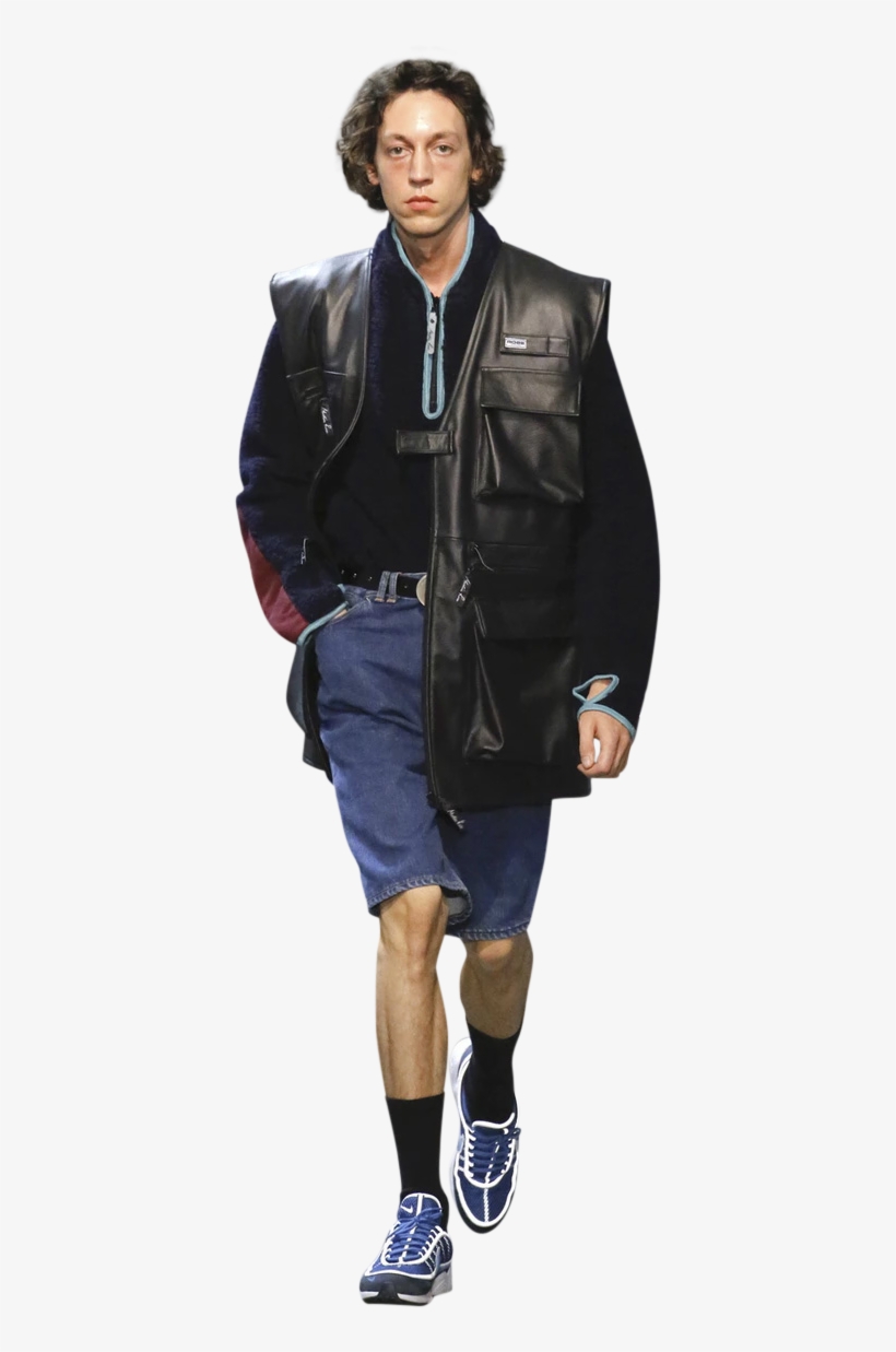 Regarded By Many As The Best Show From New York Fashion - Leather Jacket, transparent png download