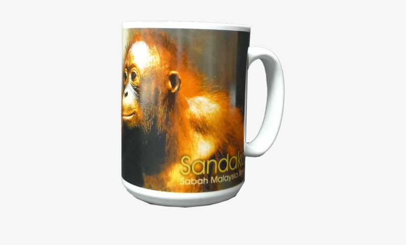 Dishwasher Safe & Microwave Safe - Orangutan, transparent png download