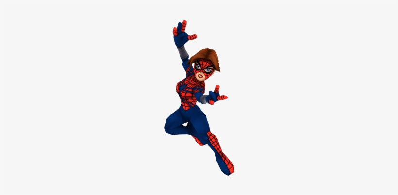 Spider-girl Full Body - Super Hero Squad Spidergirl, transparent png download