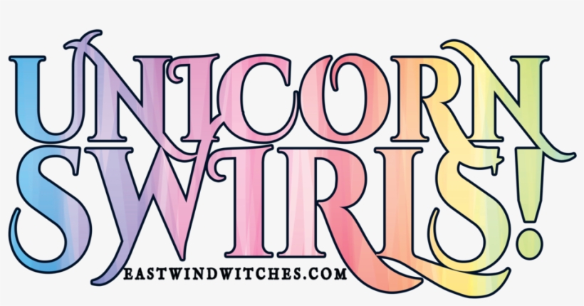 Unicorn Swirls - Unicorn, transparent png download