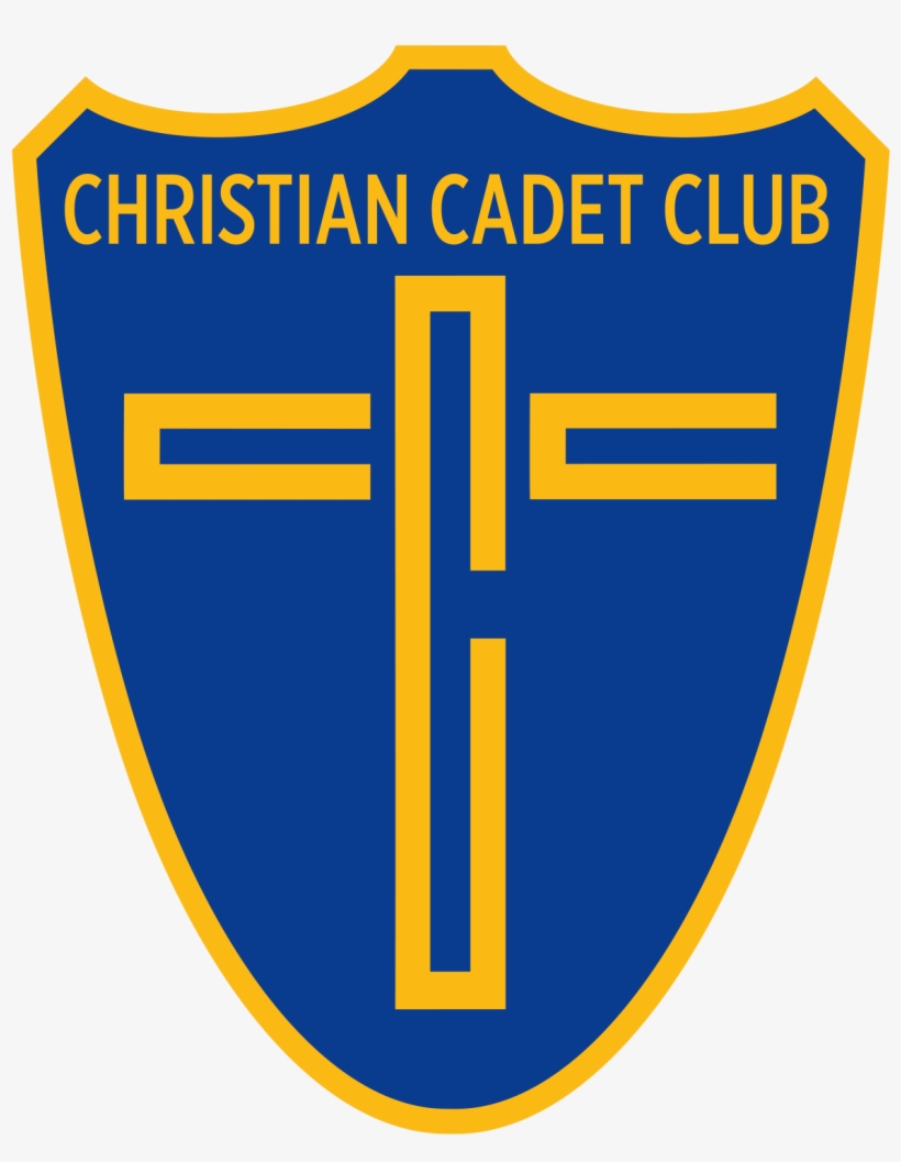Christian Cadet Club Emblem Blue And Gold Vector Version - Calvinist Cadets, transparent png download