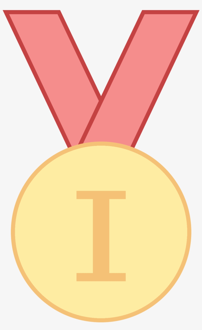 Gold Medal Icon - Иконка Медаля Png, transparent png download