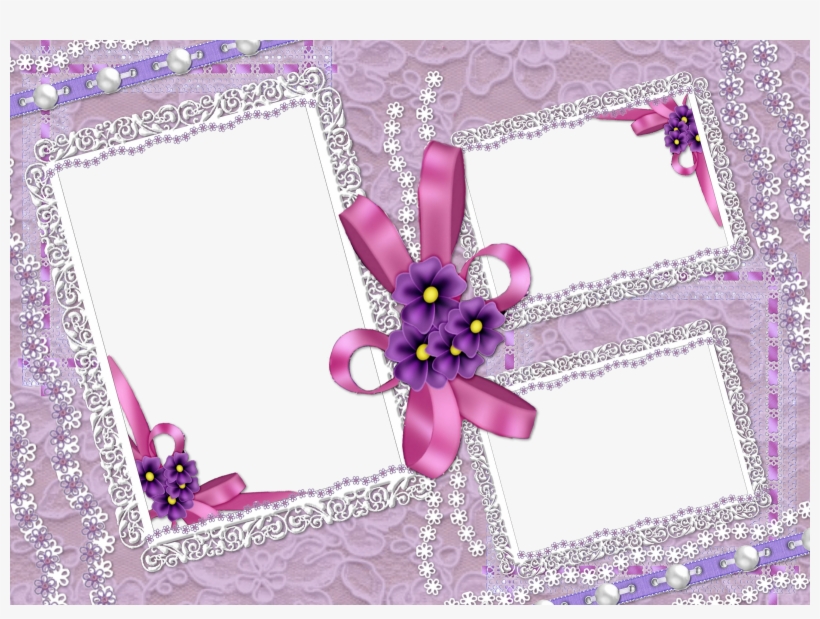 Arquivos Em Png São Ideais Para Moldura Pois Tem As - Floral Design, transparent png download